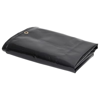 Bâche de protection 650 g m² 3x4 m Noir