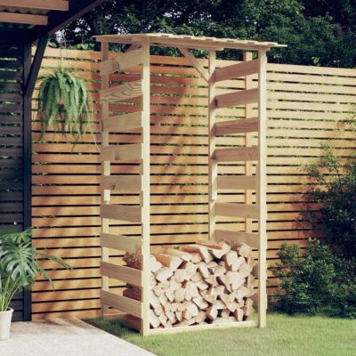 vidaXL Pergola avec toit 100x90x200 cm Bois de pin imprégné 318380