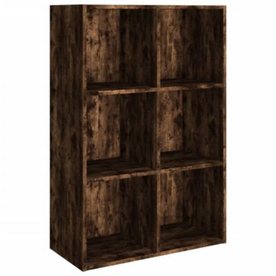 VidaXL Bibliothèque-Buffet Chêne fumé 66x30x98 cm Bois d'ingénierie 815294