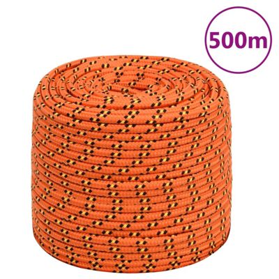 Vidaxl Corde bateau - Orange 10 mm 500 m - vue 2