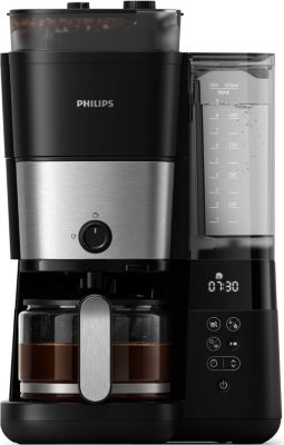 Philips Cafetière filtre - HD7888/01 - Grind & Brew avec broyeur - 1.25L - Métal Marron - vue 8