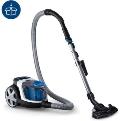 Aspirateur Robot  Traineau sans sac PHILIPS PowerPro Compact - FC9332/09 - 900W - Filtre Allergy H13 - Classe énergétique A