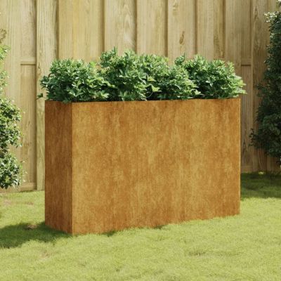 vidaXL Lit Surélevé de Jardin, Bac à Fleurs, Pot de Plantes, Boîte à Fleurs, Jardinière de Patio Terrasse Extérieur, 824526
