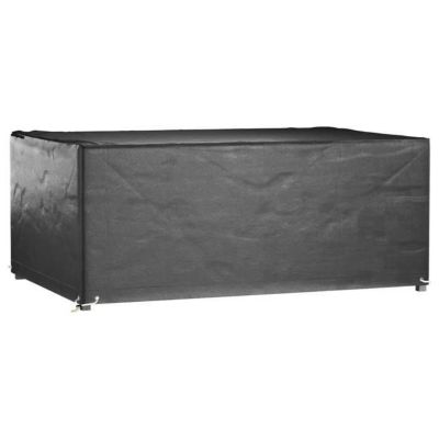Vidaxl Housse de salon de jardin 8 œillets 180x122x75 cm rectangulaire 319292 Noir - vue 3