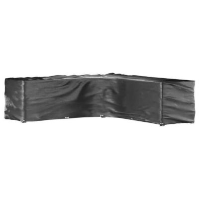 vidaXL Housse de salon de jardin en forme de L 20 Åillets 300x300x90cm 319322