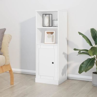 Vidaxl Buffet haut blanc 36x35,5x103,5