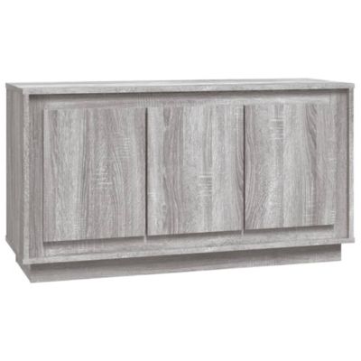 Vidaxl Buffet sonoma gris 102x35x55 cm