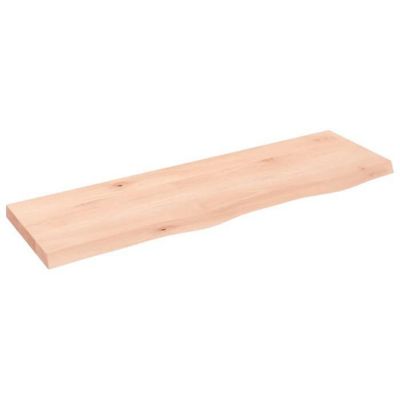 vidaXL étagère murale 100x30x4 cm bois de chêne massif non traité 363561