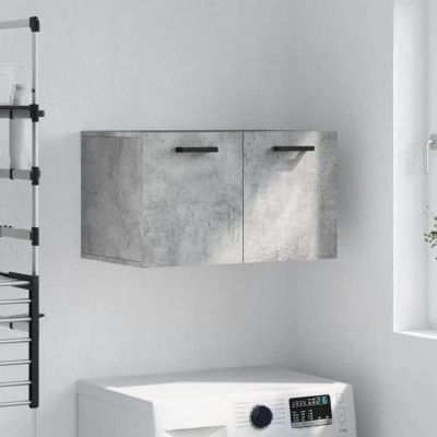 vidaXL Armoire murale Gris béton 60x36,5x35 cm Bois d'ingénierie 830024