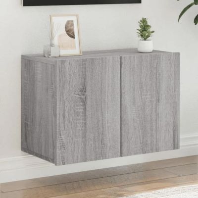vidaXL Meuble TV mural sonoma gris 60x30x41 cm 836948