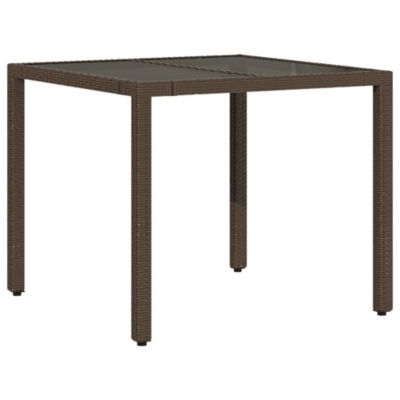 Vidaxl Table de Jardin Marron - vue 3