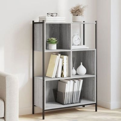 VidaXL Bibliothèque sonoma gris 72x28x109 cm bois d'ingénierie 838886