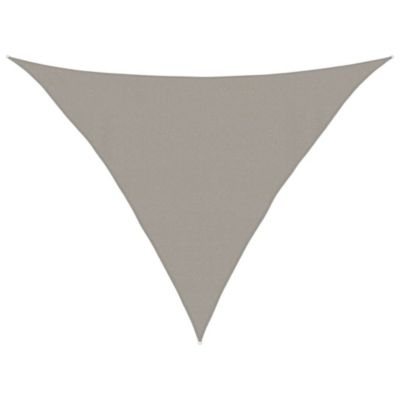 Vidaxl Voile d'ombrage PEHD 4x4x5,8 m Gris - vue 2