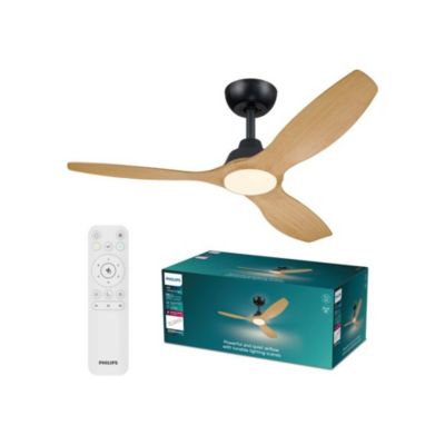 Ventilateur De Plafond Philips Olas – 132 cm, Pales Fixes, LED Intégrée, Télécommande - vue 2