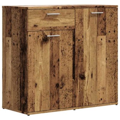 Buffet vieux bois 80x36x75 cm bois d'ingénierie vidaXL