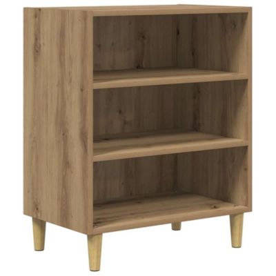 Buffet chêne artisanal 57x35x75 cm bois d'ingénierie vidaXL