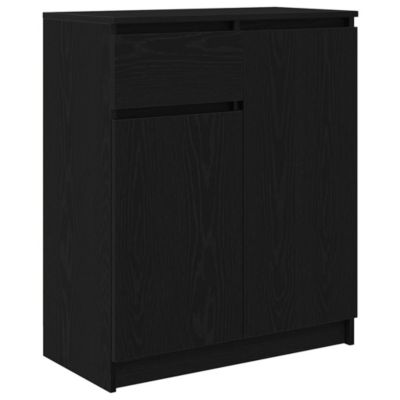 Vidaxl Buffet chêne noir - 71x35x84 cm