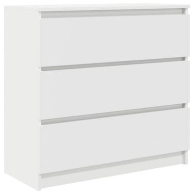 Vidaxl Buffet blanc 80x35x76 cm