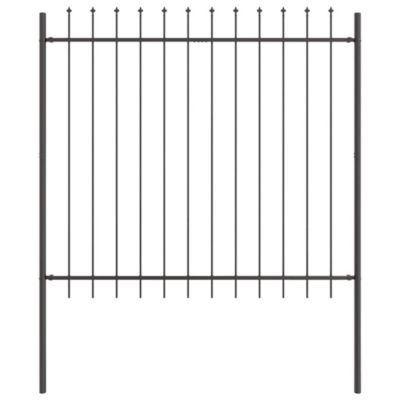 Clôture de jardin WOERDEN 1,7 x 1,5 m Acier revêtu de poudre vidaXL