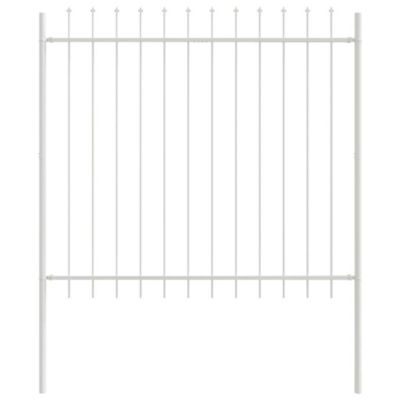 Clôture de jardin WOERDEN 1,7 x 1,5 m Acier revêtu de poudre vidaXL