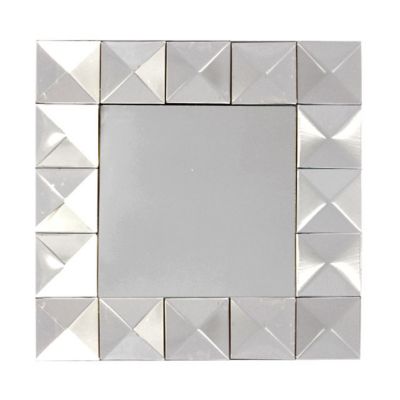 9 miroirs à facettes L.5 x l.5 cm Colours