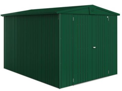 Abri de jardin métal Biohort Europa T6 vert foncé surface totale 7.32 m² - Biohort
