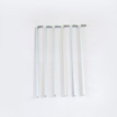 Lot de 6 piquets d'ancrage Biohort gris