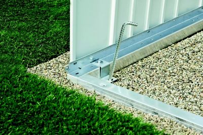 Cadre de sol en aluminium pour abri de jardin Biohort HIGHLINE H4 et PANORAMA P4 et AVANTGARDE A7