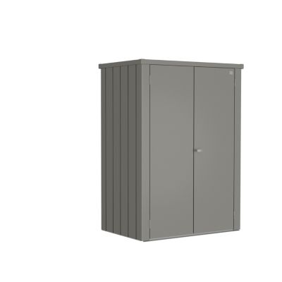 Armoire de jardin Roméo acier anthracite Biohort l.132 x P.57 x H.181 cm
