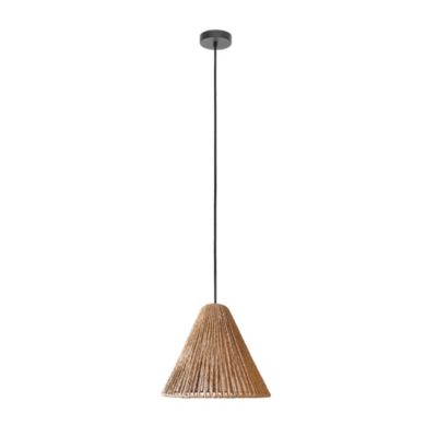 Suspension Vigone E27 40W IP20 naturel Dulanux ?30 x H.120 cm