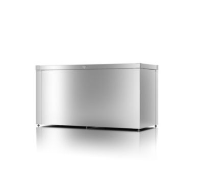 Coffre de rangement polyvalent taille métallisé 129x565x682 acier