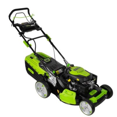Zipper Tondeuse à gazon avec e start système 4en1 173 cc Batterie 1500 mAh largeur de coupe 520 mm