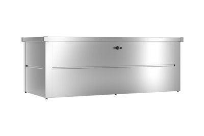 Guardi Coffre de jardin taille métallisé 185x85x69 acier