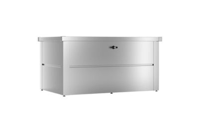 Guardi Coffre de jardin taille métallisé 135x65x69 acier