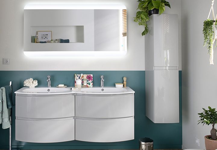 Meuble Salle De Bain Avec Pieds Castorama Bright Shadow Online