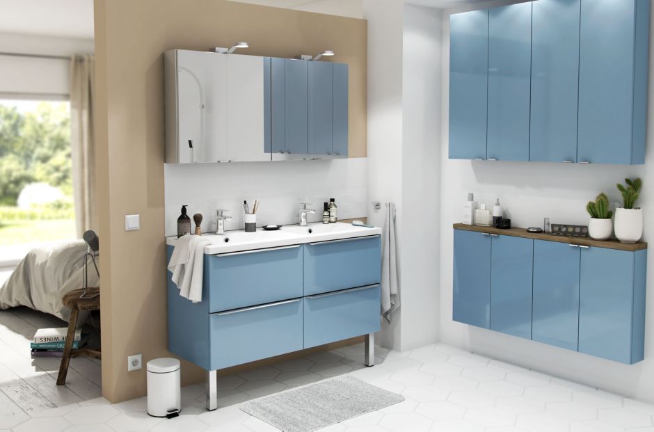 Les meubles de salle de bains Imandra Castorama