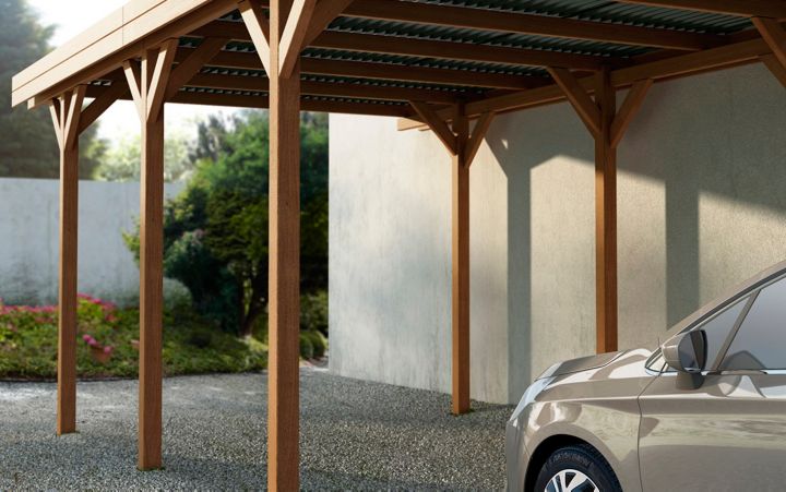 Abri De Jardin Garage Carport Et Rangement Castorama
