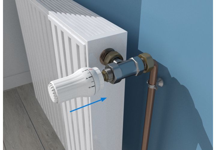 Comment poser un thermostatique de radiateur Castorama