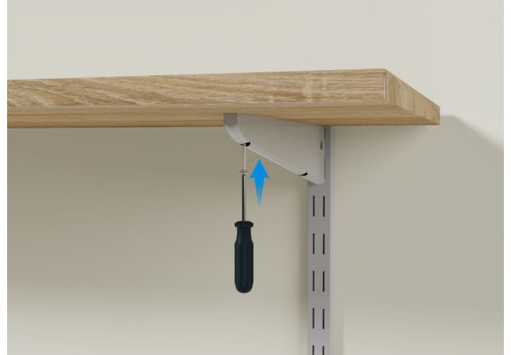 Comment fixer une crémaillère sur du placo ?