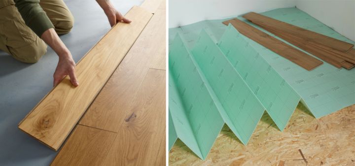 Lame Pvc Clipsable Avec Sous-couche Intégrée Castorama