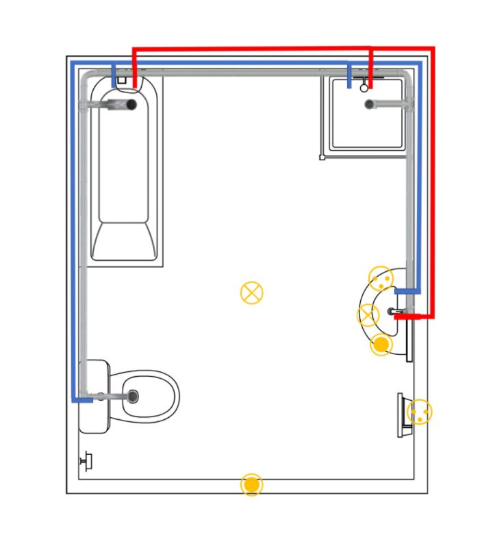 Plan Implantation Salle De Bain