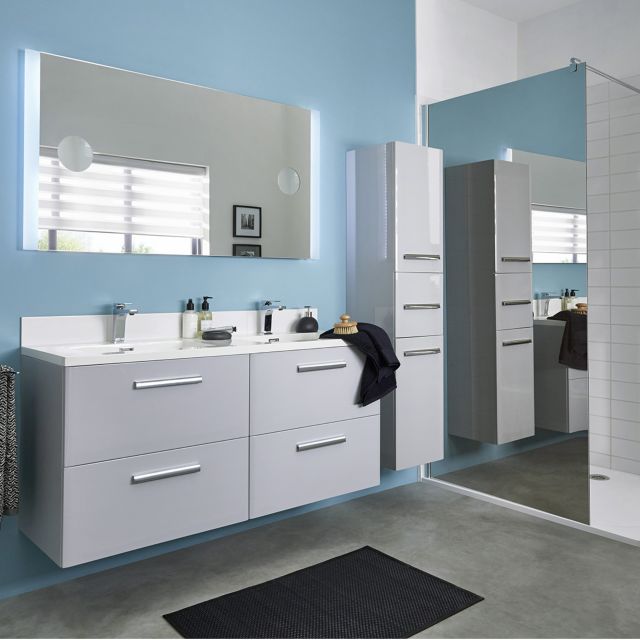 Meuble Salle De Bain Castorama Meltem Bright Shadow Online