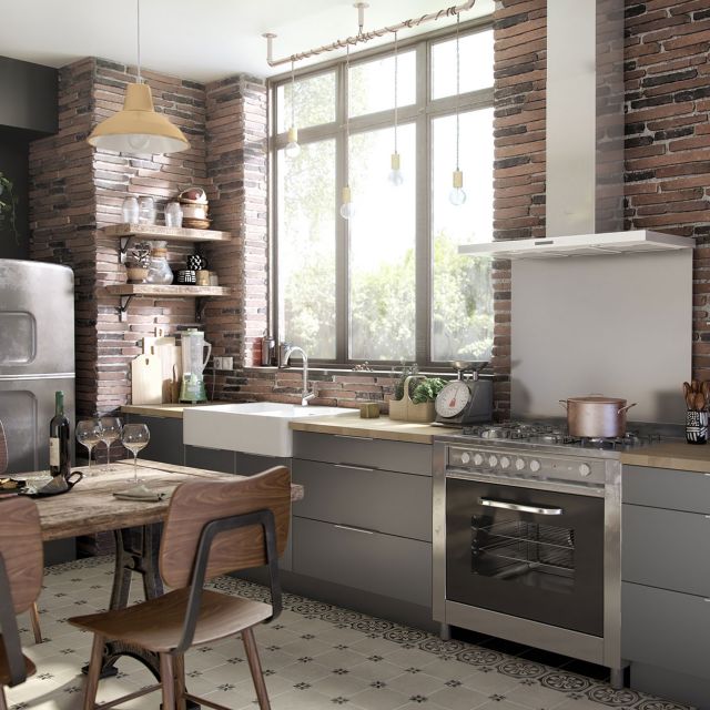 Cuisine Style Indus Castorama