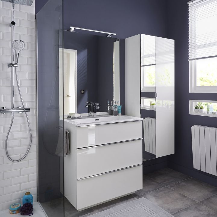 Media.castorama.fr Goodhome Imandra 120 Szafka Z Lustrem Goodhome