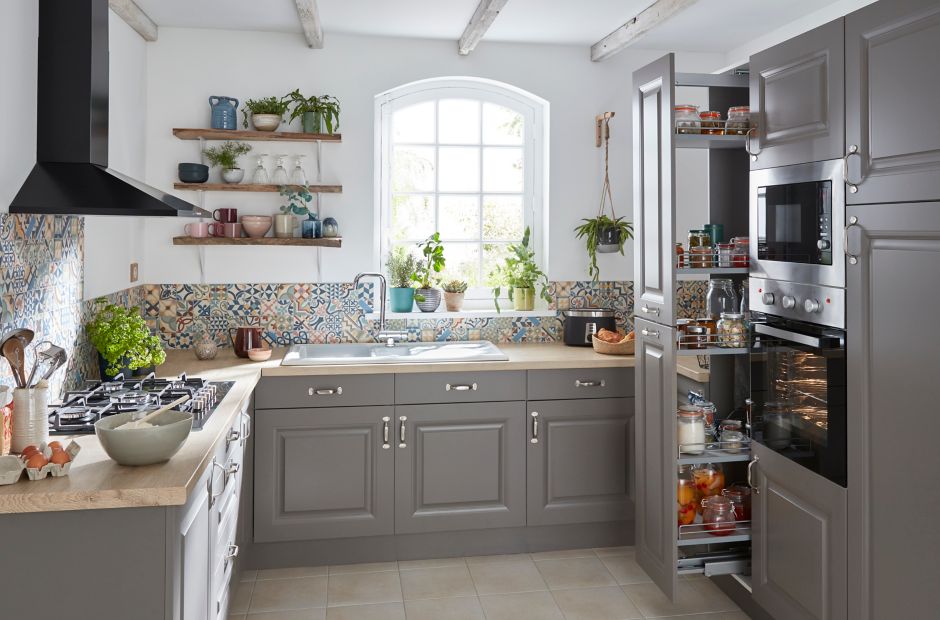 Les meubles de cuisine COOKE & LEWIS Candide | Castorama