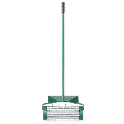 Aérateur de pelouse roulant aluminium largeur 46 cm