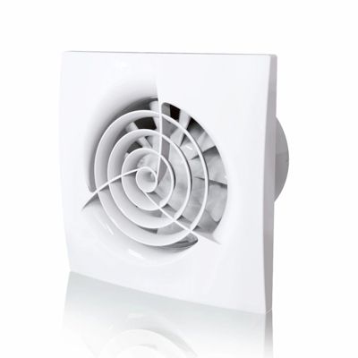 Aérateur Extracteur D'air Intermittent Silencieux Basse Conso Blauberg Moon 125 Mm Commande Detection Humidite Minuterie