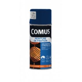Aérosol 400ml Peinture de finition brillant bleu sécurité COMUS