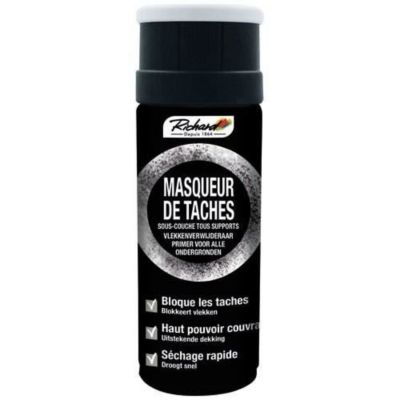 Aérosol masqueur de taches - RICHARD - 400ml - Sous couche - Blanc