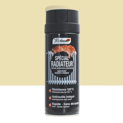 Aérosol RAL spécial radiateur - 1015 Ivoire  400ml